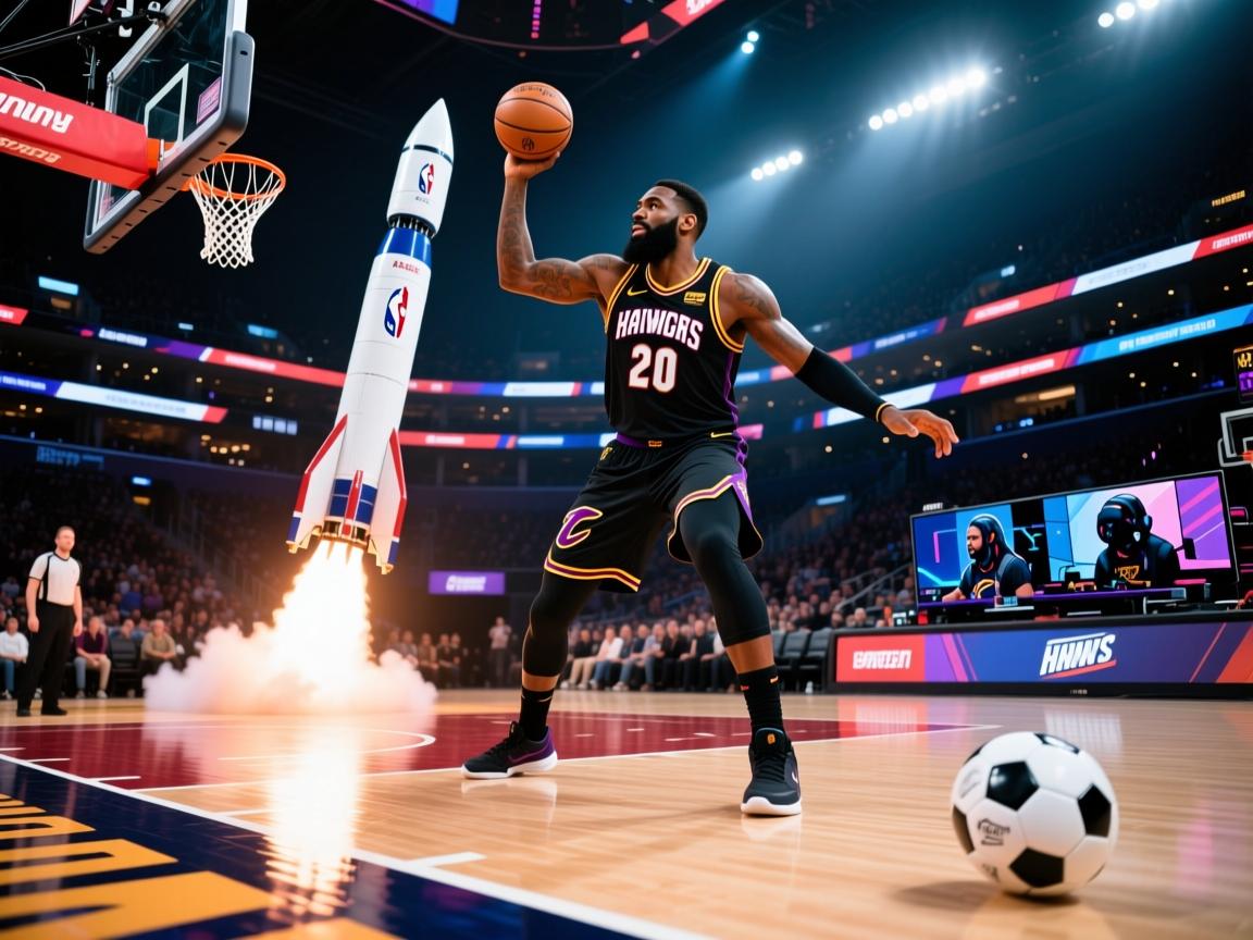 火箭不敌骑士，哈登单场高光表现不足  第1张