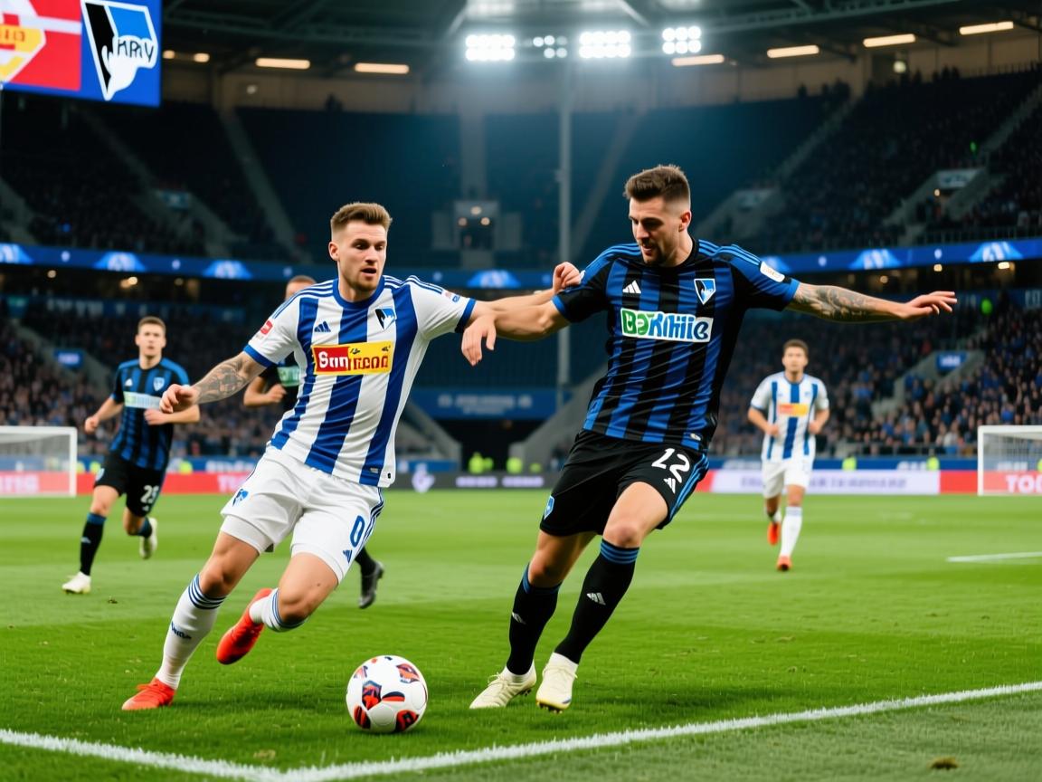 柏林赫塔赢得激烈较量，成功力压对手